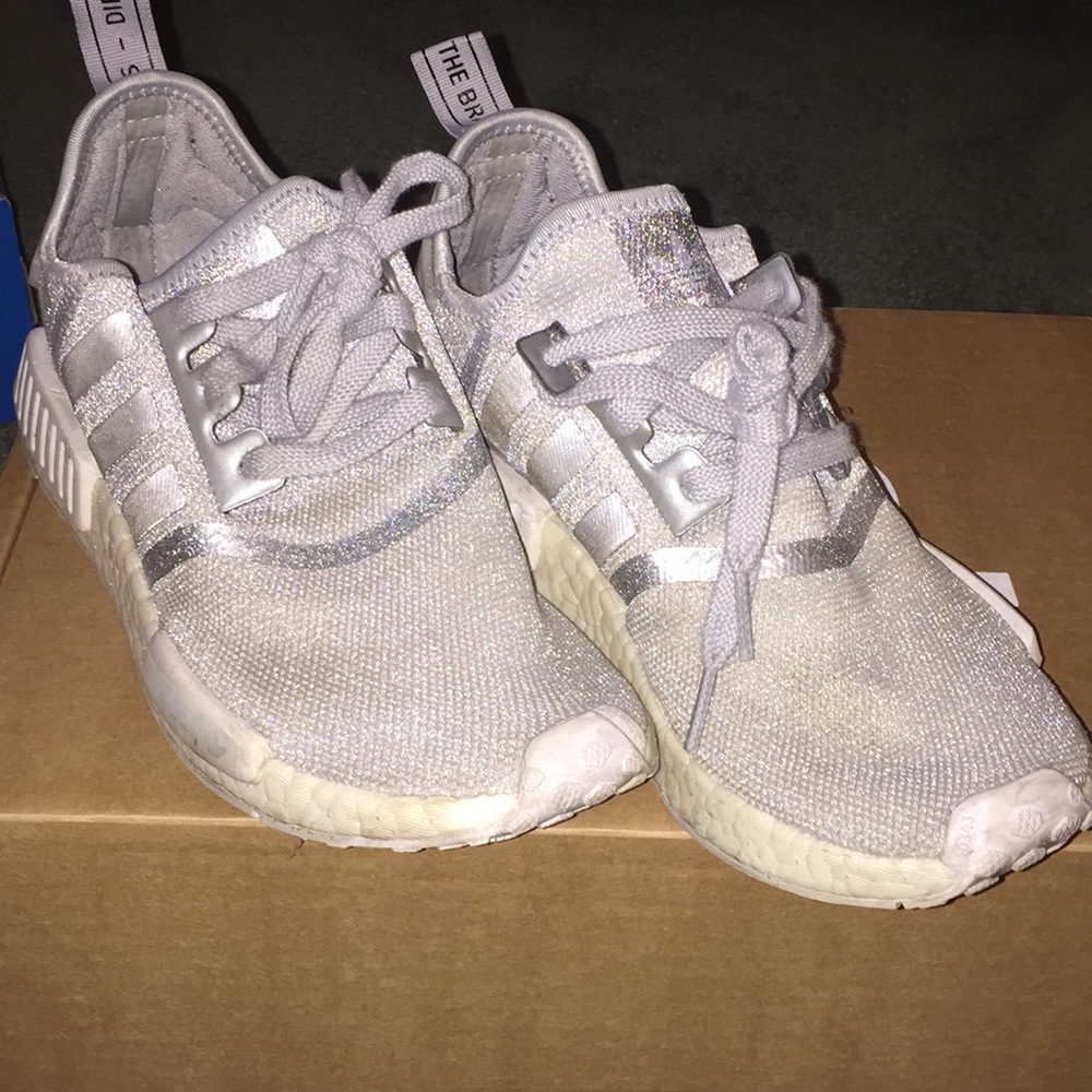 Silver NMD